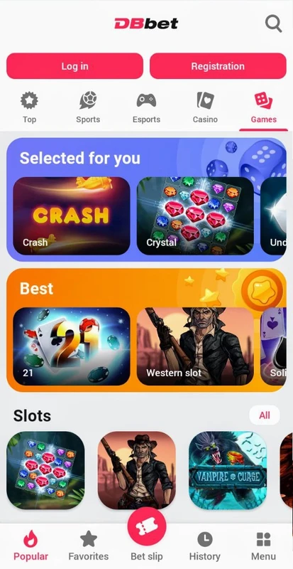 DBbet app screenshot 2